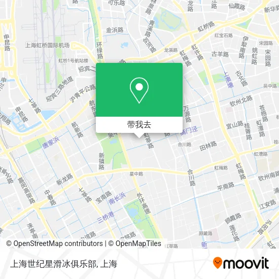 上海世纪星滑冰俱乐部地图
