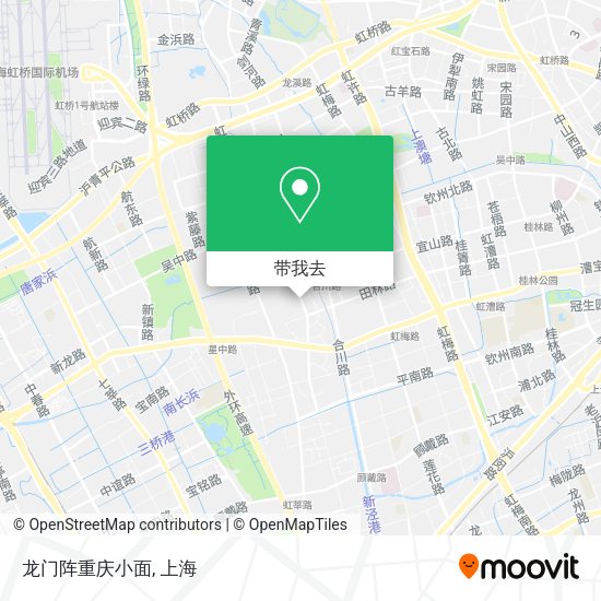 龙门阵重庆小面地图