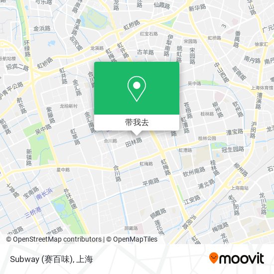 Subway (赛百味)地图