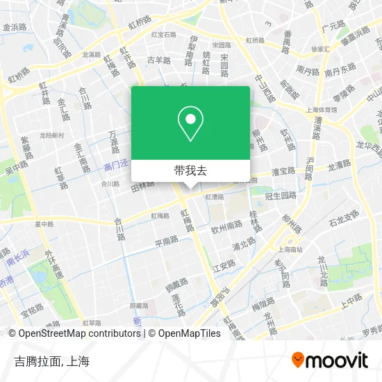 吉腾拉面地图