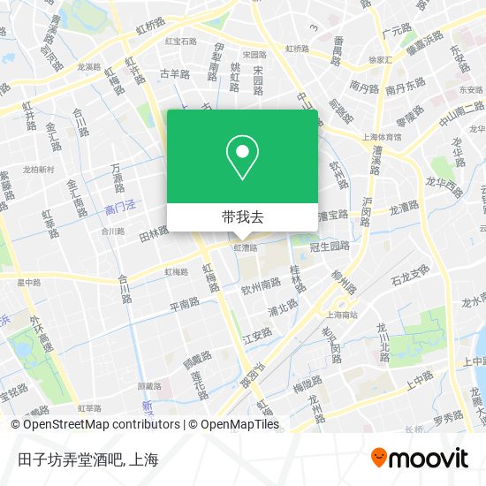 田子坊弄堂酒吧地图
