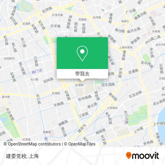 建委党校地图