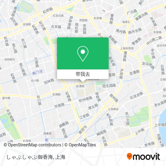 しゃぶしゃぶ御香海地图