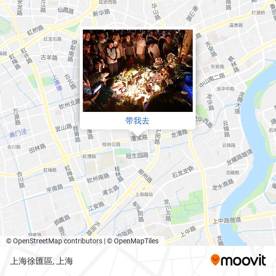 上海徐匯區地图