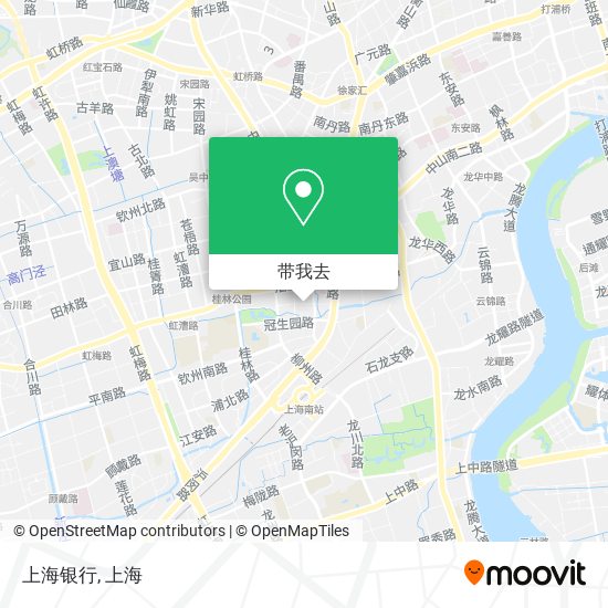 上海银行地图