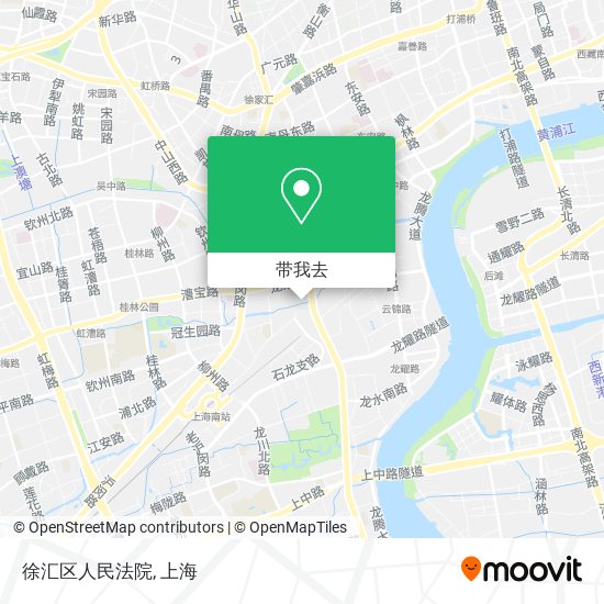 徐汇区人民法院地图