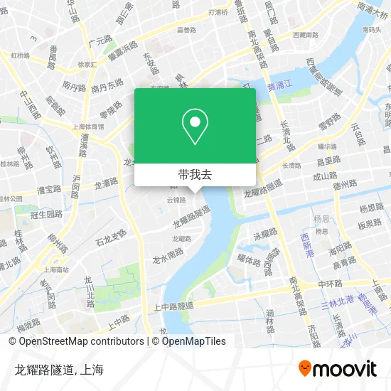 龙耀路隧道地图