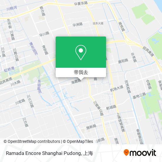 Ramada Encore Shanghai Pudong地图