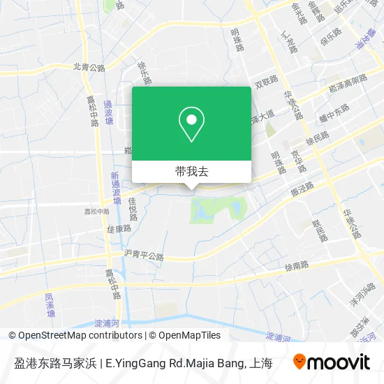 盈港东路马家浜 | E.YingGang Rd.Majia Bang地图