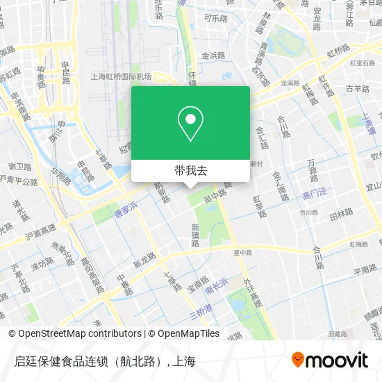 启廷保健食品连锁（航北路）地图