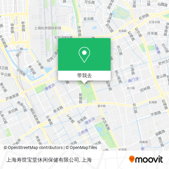 上海寿世宝堂休闲保健有限公司地图