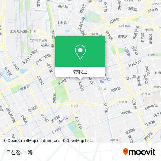 우신정地图