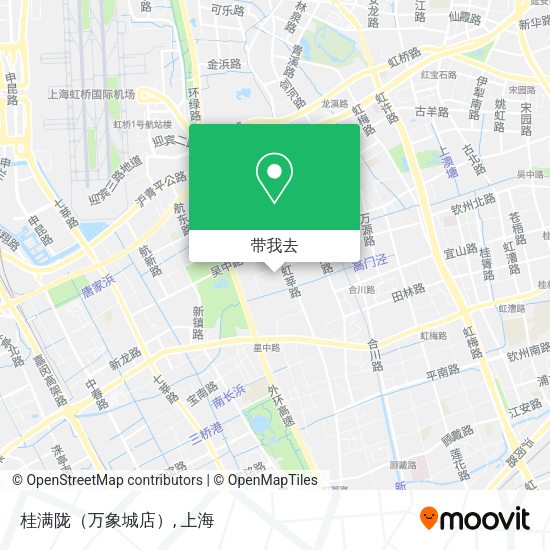 桂满陇（万象城店）地图