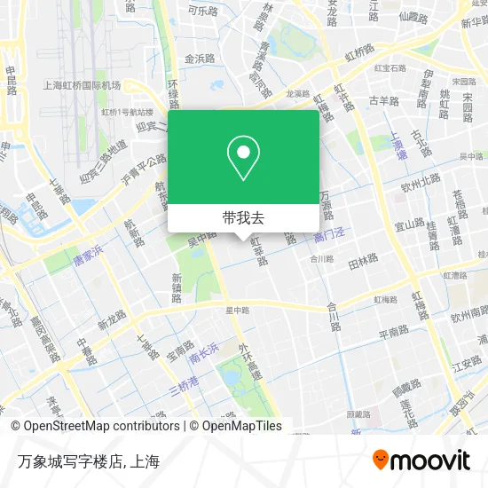 万象城写字楼店地图