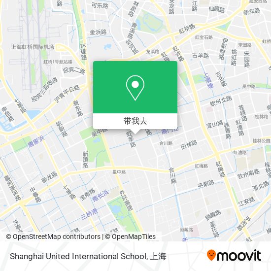 Shanghai United International School地图