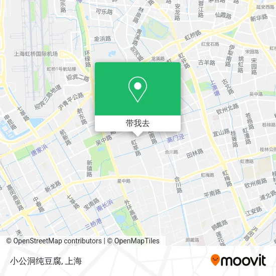 小公洞纯豆腐地图