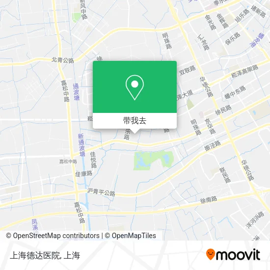 上海德达医院地图