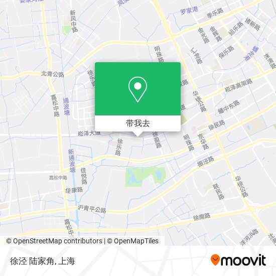 徐泾 陆家角地图