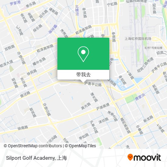 Silport Golf Academy地图