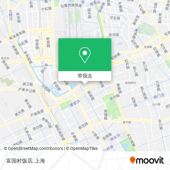 富国村饭店地图