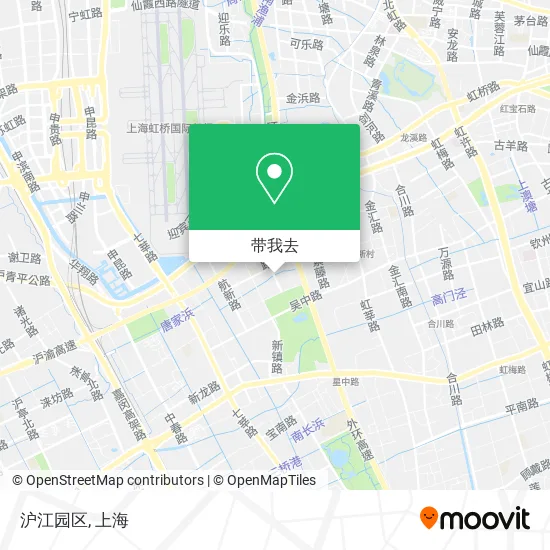 沪江园区地图