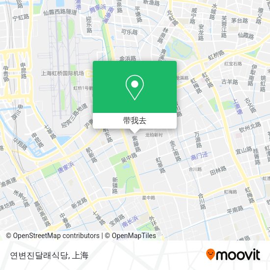 연변진달래식당地图