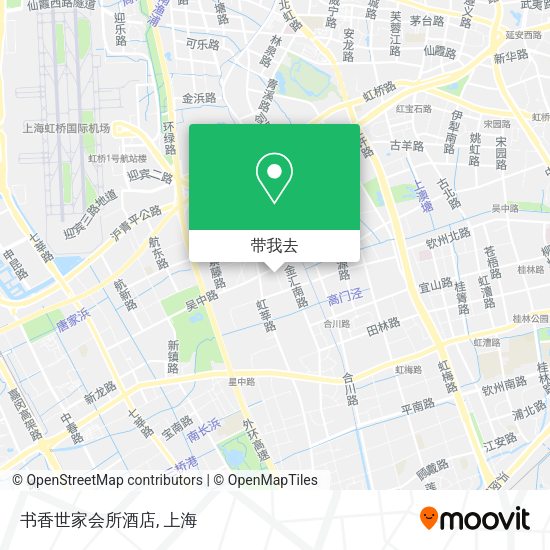 书香世家会所酒店地图