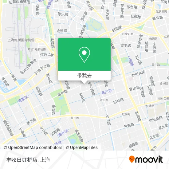 丰收日虹桥店地图