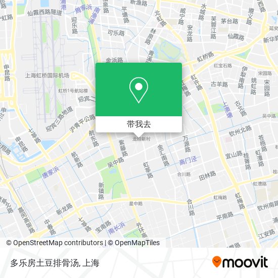 多乐房土豆排骨汤地图