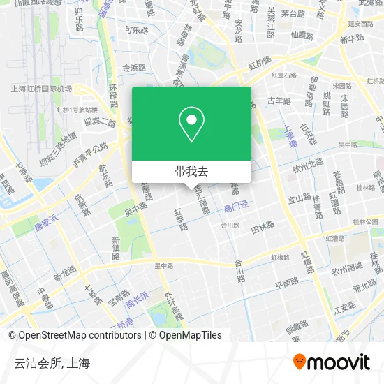云洁会所地图