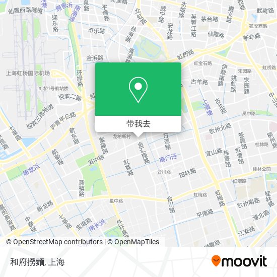 和府撈麵地图