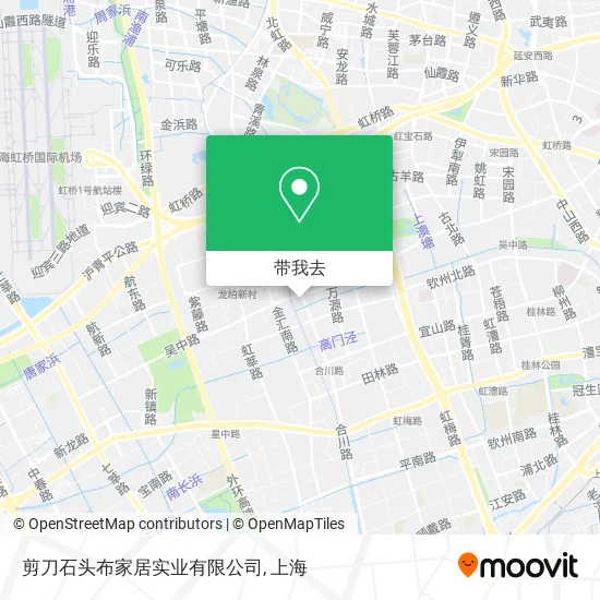 剪刀石头布家居实业有限公司地图