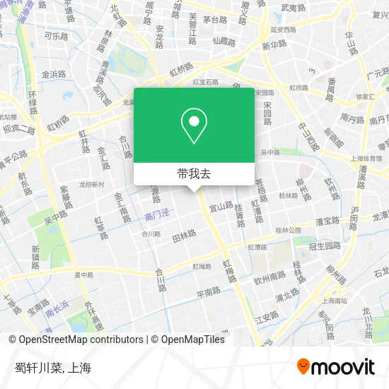 蜀轩川菜地图