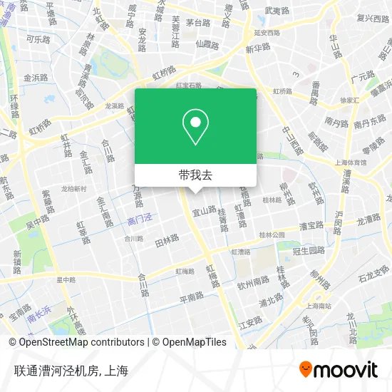 联通漕河泾机房地图