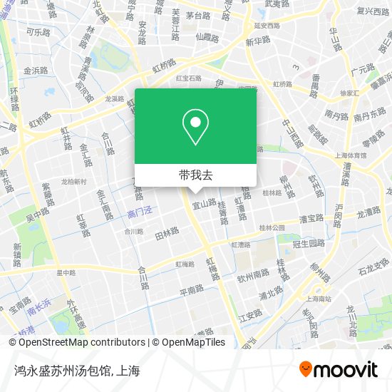 鸿永盛苏州汤包馆地图
