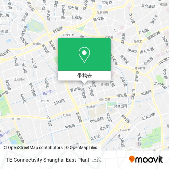 TE Connectivity Shanghai East Plant地图