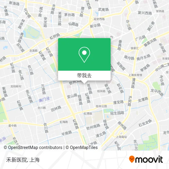 禾新医院地图