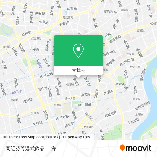 蘭記芬芳港式飲品地图