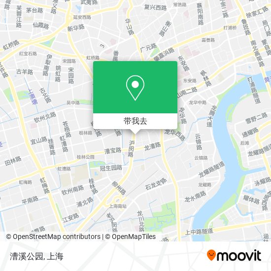 漕溪公园地图