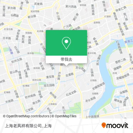 上海老凤祥有限公司地图