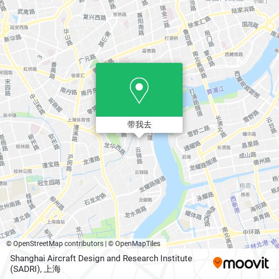 Shanghai Aircraft Design and Research Institute (SADRI)地图