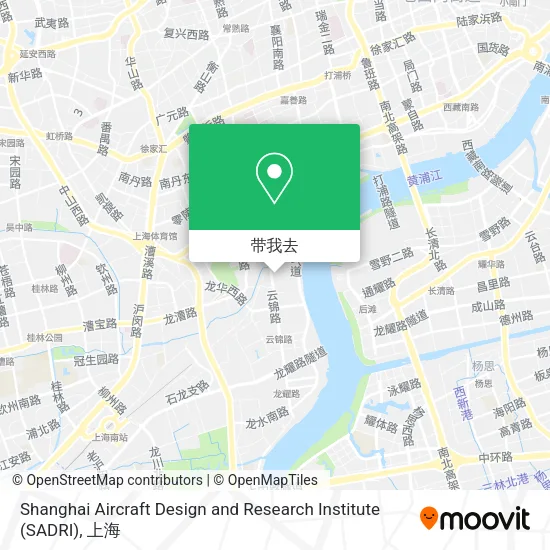 Shanghai Aircraft Design and Research Institute (SADRI)地图