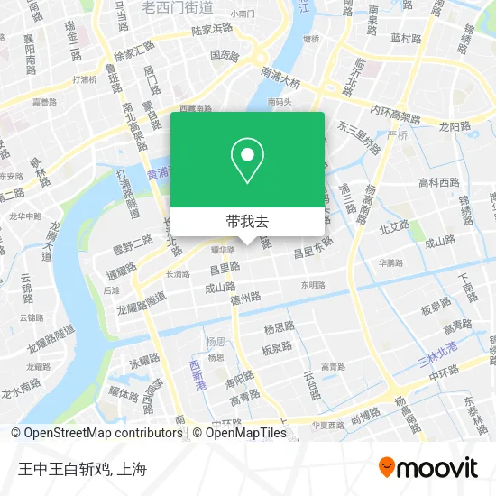 王中王白斩鸡地图