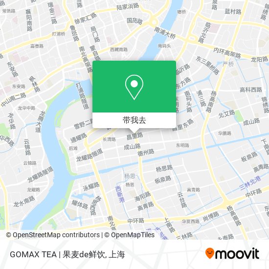 GOMAX TEA | 果麦de鲜饮地图