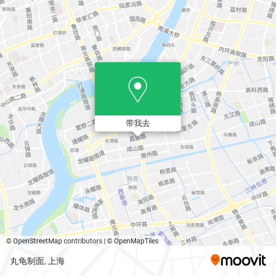 丸龟制面地图