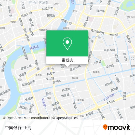 中国银行地图
