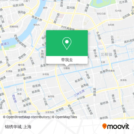 锦绣华城地图