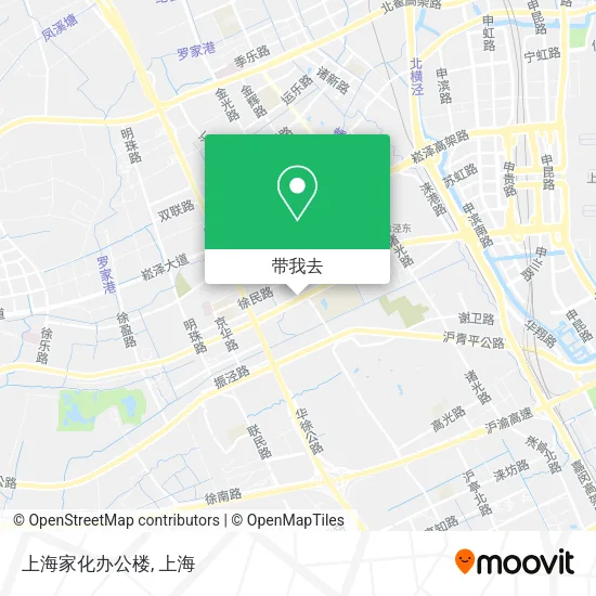 上海家化办公楼地图