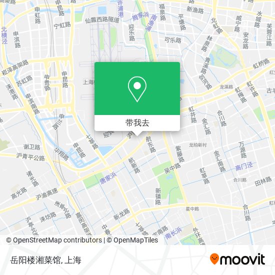 岳阳楼湘菜馆地图