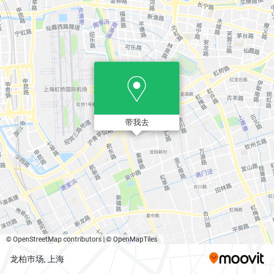 龙柏巿场地图